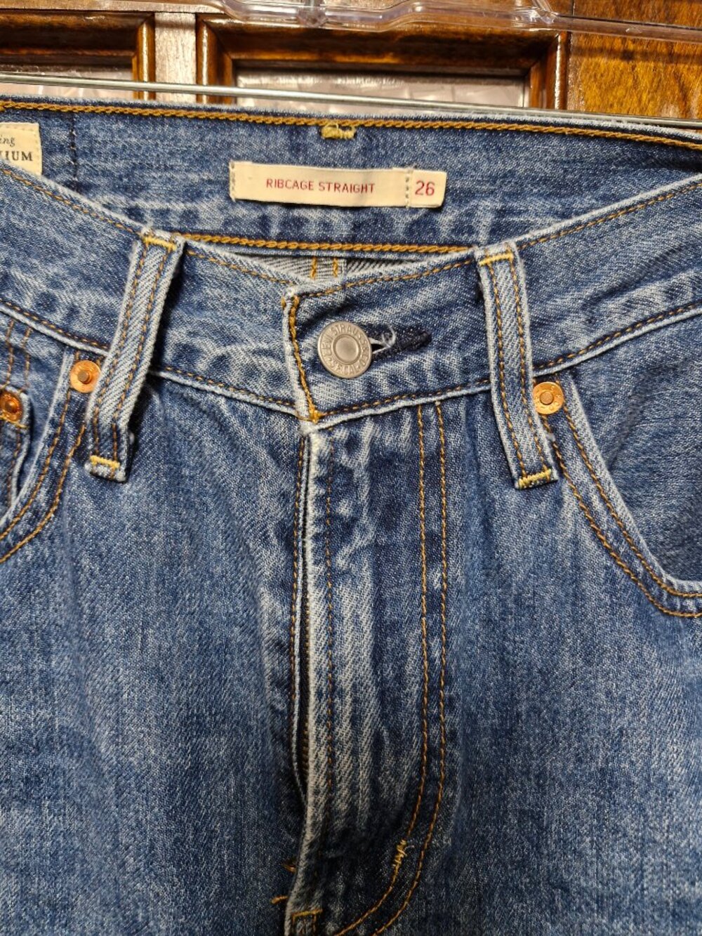 Levi's ribcage 100% cotton REPOSH - Picture 3 of 9